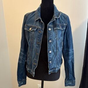 Banana Republic Dark Blue Denim Jacket for Women
